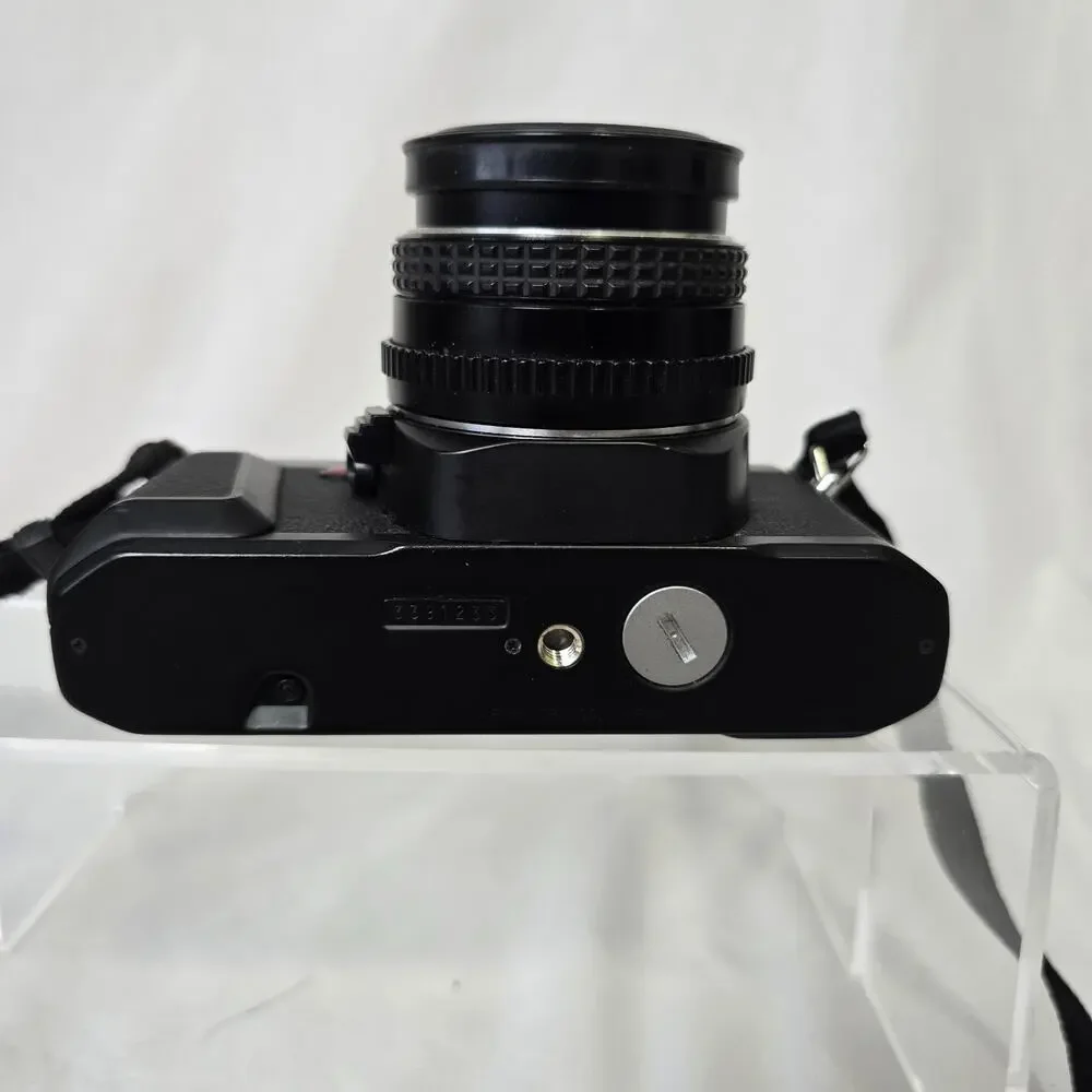 Pentax P3 Super Program 35mm SLR Film Camera & Pentax-M 50mm Lens Not Tested